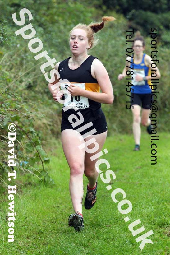 Senior Womens relay, 2021 Farringdon Open Cross Country, Sunderland . Photo: David T. Hewitson/Sports for All Pics